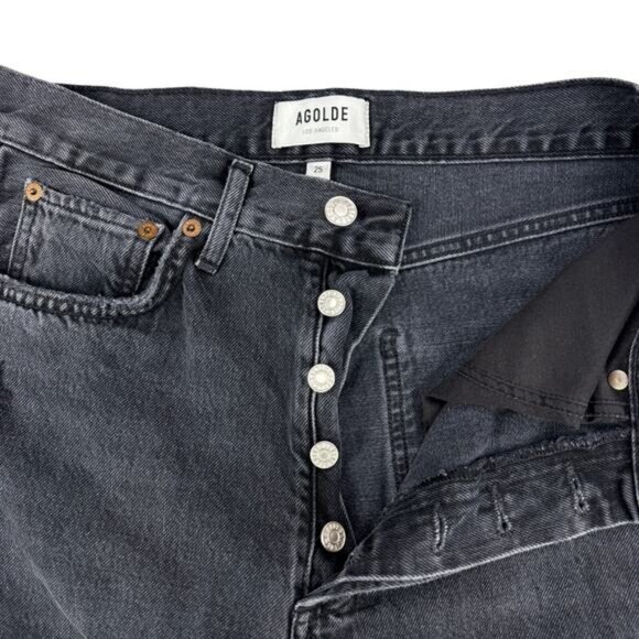 AGOLDE 90s Mid Rise Loose Sz 25 Vagabond - Picture 6 of 8
